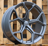 Alu kola Racing Line I5598, 19x8.5 5x112 ET27, šedivá matná