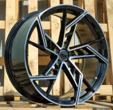 Alu kola Racing Line I5611, 20x9 5x112 ET30, černá + leštění