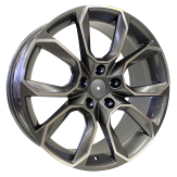 Alu kola Racing Line SK516, 17x7 5x112 ET40, šedivá + leštění