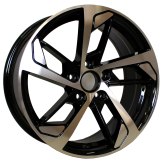 Alu kola Racing Line XE139, 18x8 5x112 ET35, černá + leštění