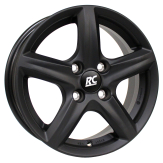 Alu kola RC-DESIGN RC24, 15x6 4x108 ET45, černá matná