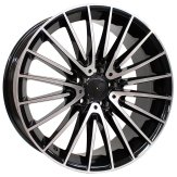 Alu kola Arceo DY1078, 18x8 5x112 ET38, černá + leštění