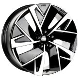 Alu kola CMS C32, 19x8 5x112 ET45, černá + leštění