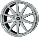 Alu kola DIVERSEN BIASSO BI-01, 18x7.5 5x112 ET52, stříbrná