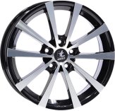 Alu kola IT WHEELS 2 ALICE, 18x7.5 5x114.3 ET40, černá lesklá + leštění (zátěžová)