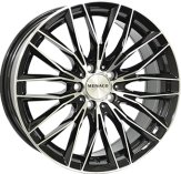 Alu kola MONACO WHEELS GP2, 21x9.5 5x112 ET35, černá lesklá + leštění (zátěžová)