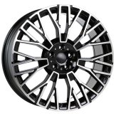 Alu kola Racing Line 3S1111, 22x10.5 5x112 ET43, černá + leštění