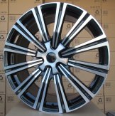 Alu kola Racing Line B1222, 20x8.5 6x139.7 ET25, černá + leštění