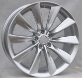 Alu kola Racing Line B1385, 21x9 5x120 ET40, stříbrná