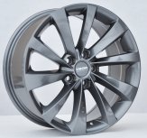 Alu kola Racing Line B1396, 19x8.5 5x114.3 ET40, šedivá matná (zátěžová)