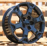 Alu kola Racing Line B1553, 17x7 5x114.3 ET35, černá lesklá