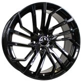 Alu kola Racing Line B1618, 18x8 5x112 ET45, černá lesklá