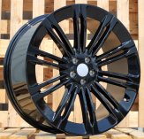 Alu kola Racing Line B1808, 19x8.5 5x108 ET45, černá lesklá