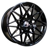 Alu kola Racing Line B5167, 17x7.5 5x112 ET30, černá lesklá