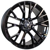 Alu kola Racing Line B5769, 21x9.5 5x112 ET37, černá lesklá (zátěžová)