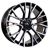 Alu kola Racing Line B5769, 21x9.5 5x112 ET37, černá + leštění (zátěžová)