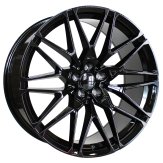 Alu kola Racing Line B5771, 22x10 5x120 ET40, černá lesklá (zátěžová)