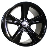 Alu kola Racing Line BK086, 19x9 5x120 ET24, černá lesklá