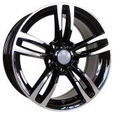 Alu kola Racing Line BK855, 18x9 5x120 ET40, černá + leštění