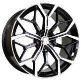 Alu kola Racing Line FE245, 22x10.5 5x112 ET43, černá + leštění