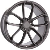 Alu kola Racing Line H5084, 22x10 5x130 ET48, šedivá matná (zátěžová)