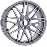 Alu kola Racing Line HX013, 17x7.5 3x112 ET25, šedivá matná