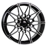 Alu kola Racing Line I0293, 17x7.5 5x120 ET37, černá + leštění