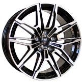 Alu kola Racing Line I0294, 18x8 5x112 ET27, černá + leštění