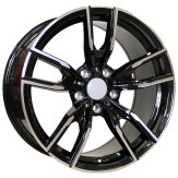 Alu kola Racing Line I5478, 18x8 5x120 ET34, černá + leštění