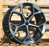 Alu kola Racing Line I5598, 19x8.5 5x112 ET32, stříbrná + černá