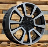 Alu kola Racing Line L1485, 18x7 5x114.3 ET40, černá + leštění