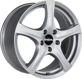 Alu kola RONAL R42, 17x8 5x112 ET48, stříbrná (zátěžová)