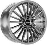 Alu kola RONAL R68, 18x8 5x108 ET40, šedivá lesklá