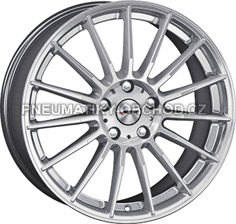 Alu kola AUTEC LAMERA, 17x7.5 5x100 ET40, stříbrná metalíza