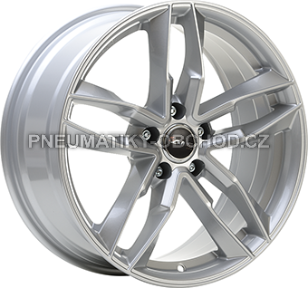 Alu kola AVUS VELGEN AF16, 19x8.5 5x112 ET45, stříbrná metalíza