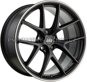 Alu kola BBS CI-R, 19x8.5 5x114.3 ET43, černá matná + leštění