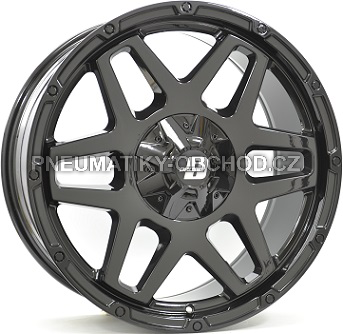 Alu kola DIESEL COLORADO, 20x9.5 6x139.7 ET35, černá lesklá (zátěžová)