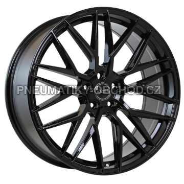 Alu kola Haxer HX035, 18x8 5x100 ET35, černá lesklá