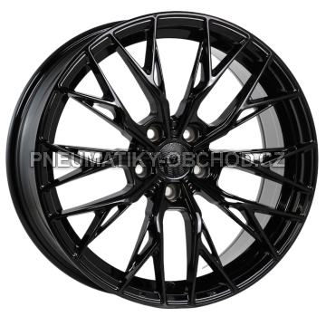 Alu kola Haxer HX042, 18x8 5x112 ET35, černá lesklá