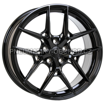 Alu kola Haxer HX044, 18x8 5x120 ET35, černá lesklá