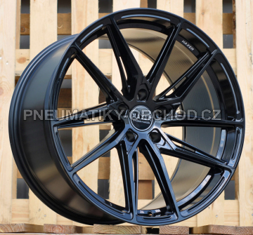 Alu kola Haxer HX08F, 19x9.5 5x120 ET40, černá lesklá