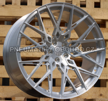 Alu kola Haxer HXF03, 21x10.5 5x112 ET30, Černá perleťová