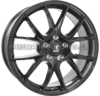 Alu kola IT WHEELS 2 KIRA, 16x6.5 4x108 ET25, černá lesklá