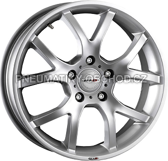 Alu kola MAK BOOST, 20x10 5x120 ET55, stříbrná metalíza