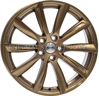 Alu kola MONACO WHEELS GP6, 20x9 5x114.3 ET40, bronzová (zátěžová)