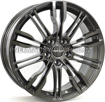 Alu kola MONACO WHEELS GP8, 19x8 5x112 ET45, tmavě šedivá (zátěžová)