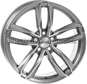 Alu kola MONACO WHEELS MC2, 19x8.5 5x112 ET35, šedivá + leštění