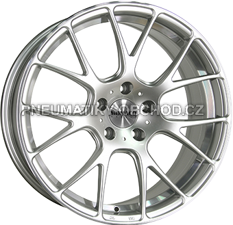 Alu kola MONACO WHEELS MIRABEAU, 18x8 5x112 ET45, stříbrná + leštění