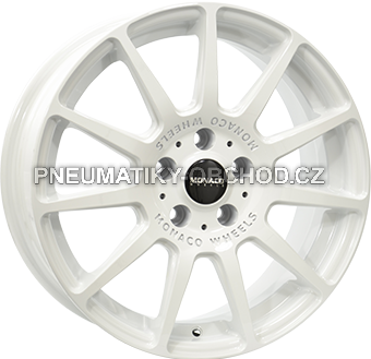 Alu kola MONACO WHEELS RALLYE, 17x7 4x100 ET40, bílá