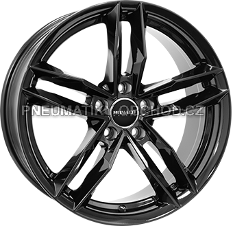 Alu kola MONACO WHEELS RR8M, 17x7.5 5x100 ET35, černá lesklá